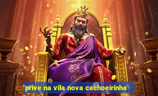 prive na vila nova cachoeirinha